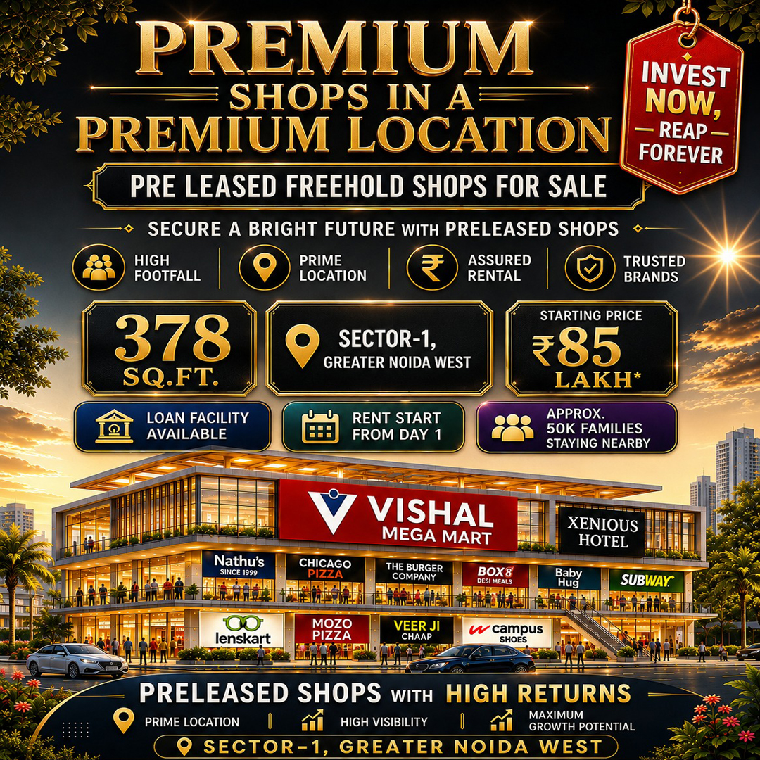 Pre Leased Shops