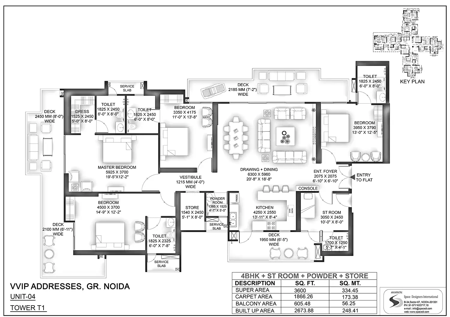 VVIP Addresses floor plan